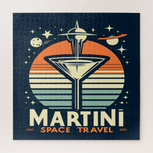 Martini-Logos für Raumfahrten Puzzle