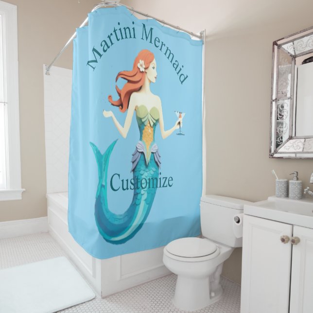 Martini Mermaid Thunder_Cove Duschvorhang (Beispiel)