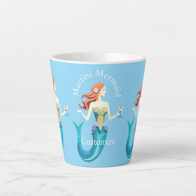 Martini Mermaid Thunder_Cove Milchtasse (Vorderseite)