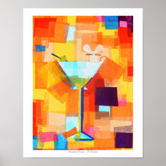 Martini Mouse Poster