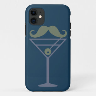 Martini Mustache benutzerdefiniertes iPhone-Gehäus Case-Mate iPhone Hülle