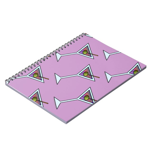 MARTINI NOTEBOOK NOTIZBLOCK (Linke Seite)