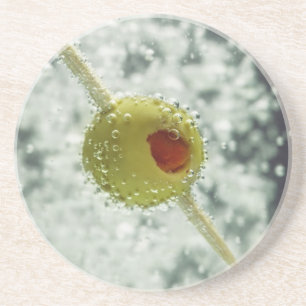 Martini Olive Sandstein Untersetzer