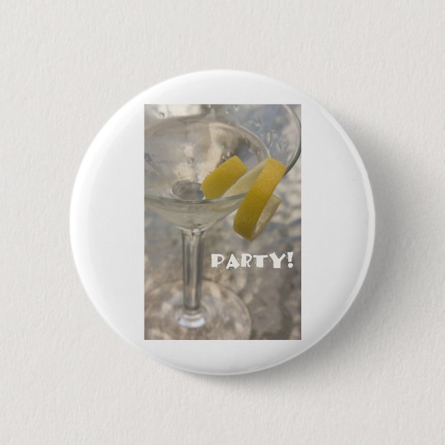 MARTINI PARTY! BUTTON (Vorderseite)
