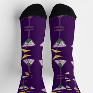 Martini Party Crew Socks Socken