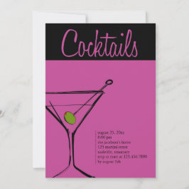 Martini Party Einladung