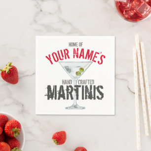 Martini Personalisiert Serviette