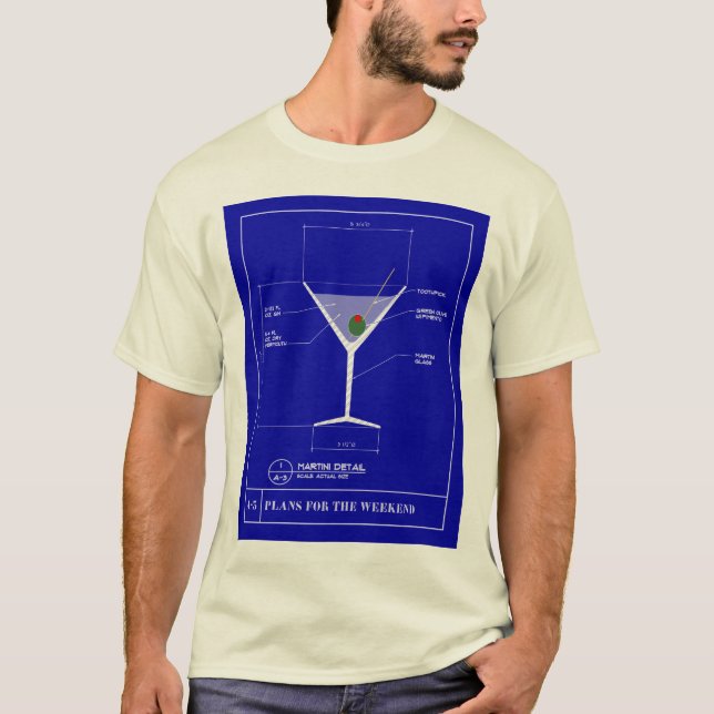 Martini-Plan T-Shirt (Vorderseite)