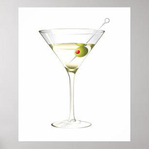 Martini Poster - SRF