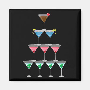 Martini-Pyramide Magnet