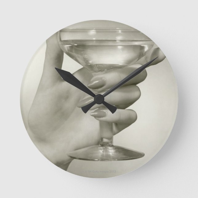 Martini Runde Wanduhr (Vorderseite)