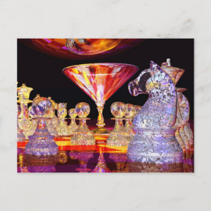 Martini Schess Postkarte