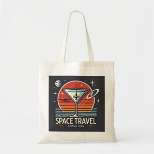 Martini Space Travel 1957 Space Age Logo Tragetasche