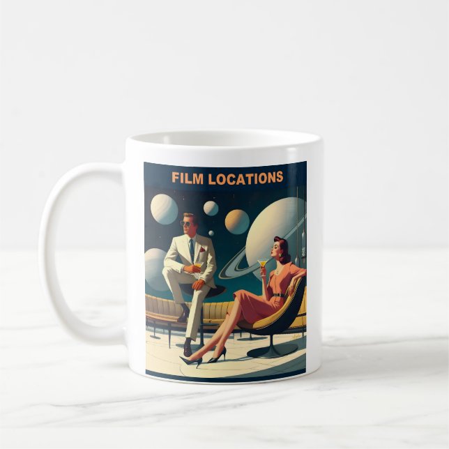 Martini Space Travel Posters Film Locations Kaffeetasse (Links)