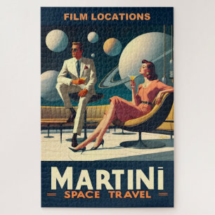 Martini Space Travel Posters Film Locations Puzzle