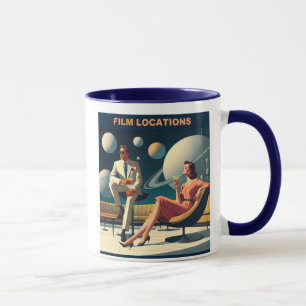 Martini Space Travel Posters Film Locations Tasse
