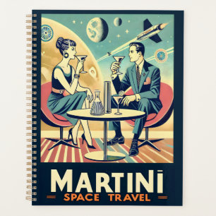 Martini Space Travel Posters Flight Crew Planer