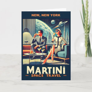 Martini Space Travel Posters New, New York Karte