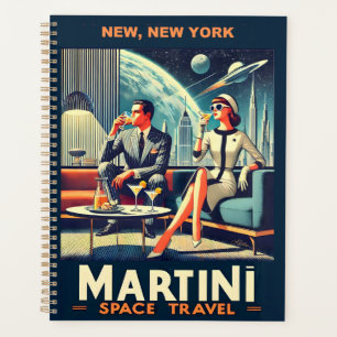 Martini Space Travel Posters New, New York Planer