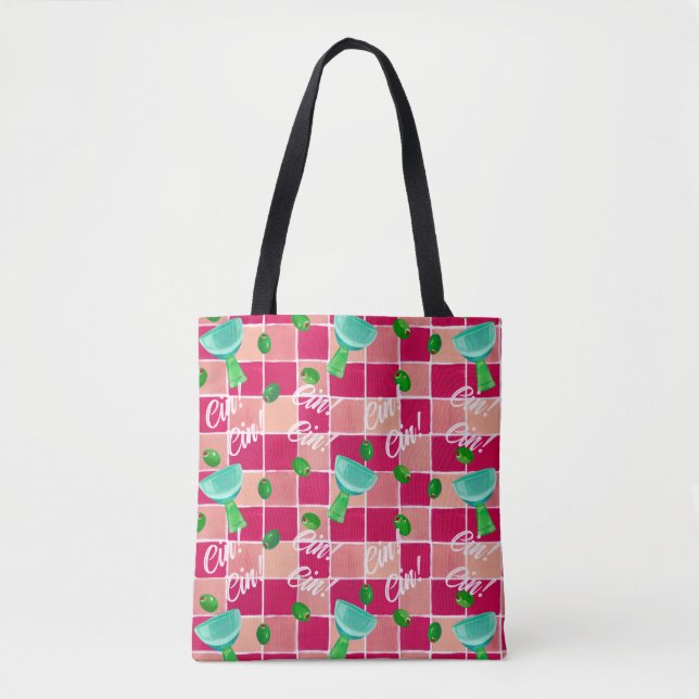 Martini Tote Bag (Vorderseite)