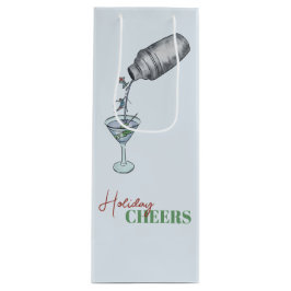 Martini- und Skiurlaub Geschenktüte Für Weinflaschen