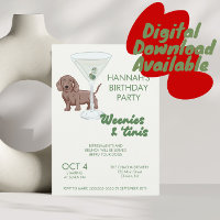 Martini und Würstchens Geburtstagsparty