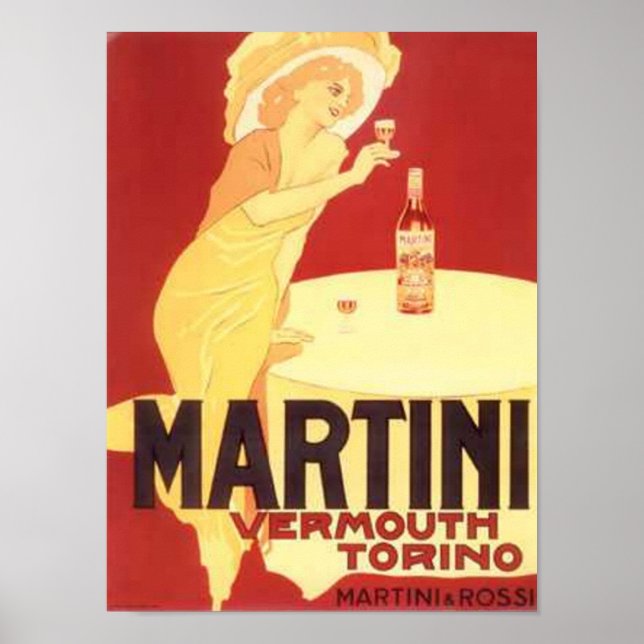 Martini Vermouth Torino Poster (Vorne)
