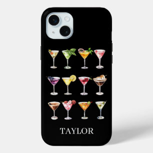 Martini-Wahnsinn-Monogramm Case-Mate iPhone Hülle