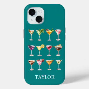 Martini-Wahnsinn-Monogramm Case-Mate iPhone Hülle