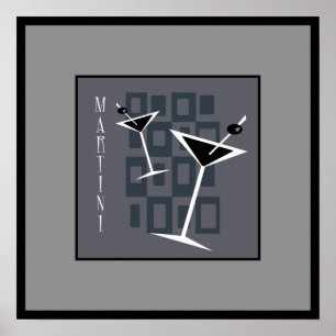 Martini-Zeit Poster