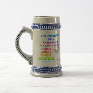 MARTINI ZEN Happy Hour Bierkrug Tasse