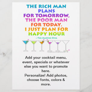 MARTINI ZEN - Plan für einen glücklichen Stunden-F Flyer