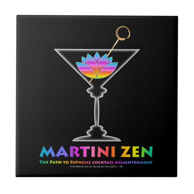 MARTINI ZEN Untersetzer Tile (Vorderseite)