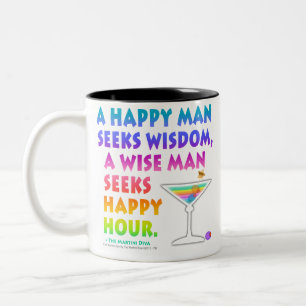 MARTINI ZEN: Weiser Mann sucht Happy Hour Tasse