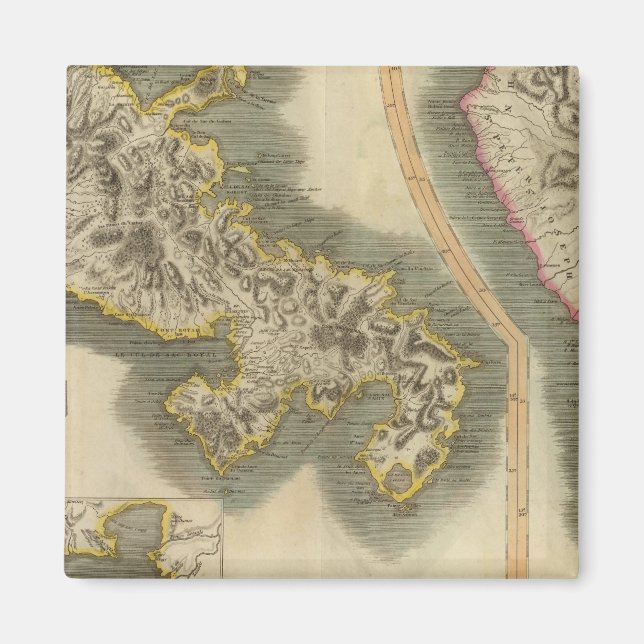 Martinico, Dominica Magnet (Vorne)