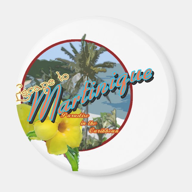 Martinique2 Magnet (Vorne)