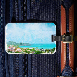 Martinique Caribbean Tropical Island Gepäckanhänger