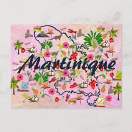 Martinique carte postale postkarte