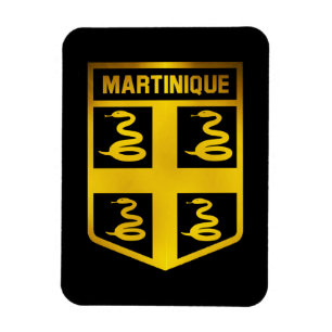 Martinique Emblem Magnet