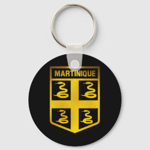 Martinique Emblem Schlüsselanhänger