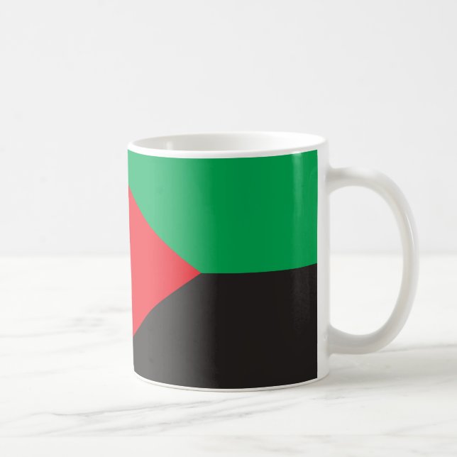 Martinique Flag Keramik Tasse (Rechts)
