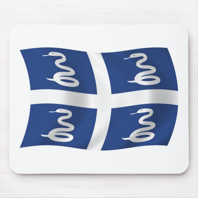 Martinique Flag Mousepad (Vorne)