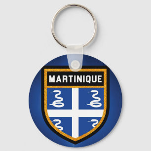 Martinique Flag Schlüsselanhänger