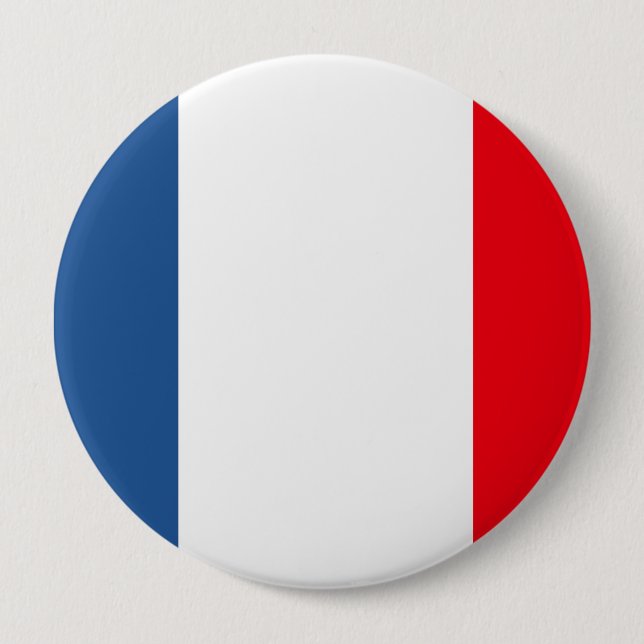 Martinique-Flagge Button (Vorderseite)