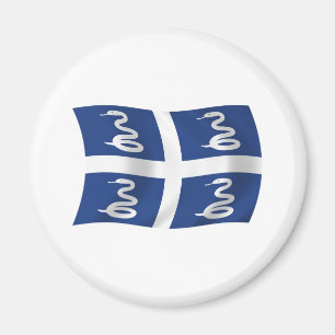 Martinique-Flagge-Magnet Magnet