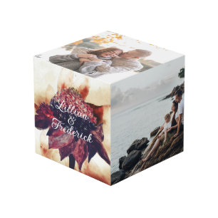 Martinique Karibik Blume Vier Paar Fotos Würfel