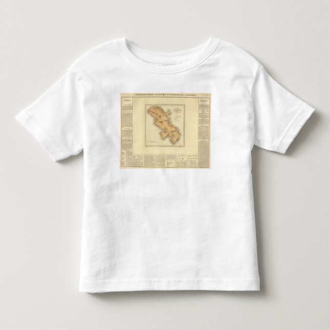Martinique Kleinkind T-shirt (Vorderseite)
