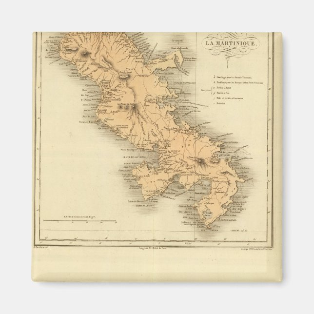 Martinique Magnet (Vorne)