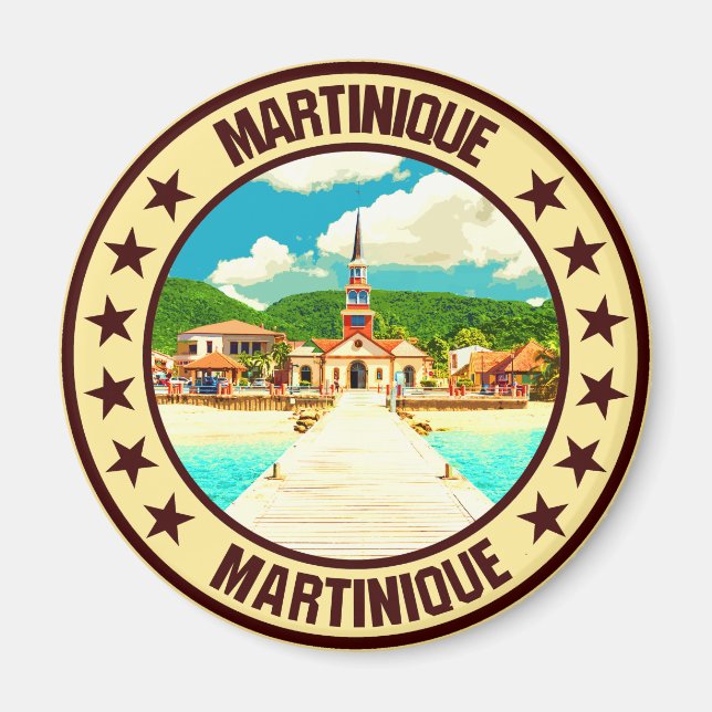 Martinique Magnet (Vorne)
