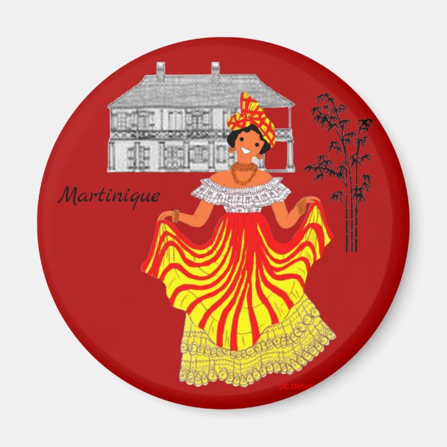 Martinique Magnet (Vorne)